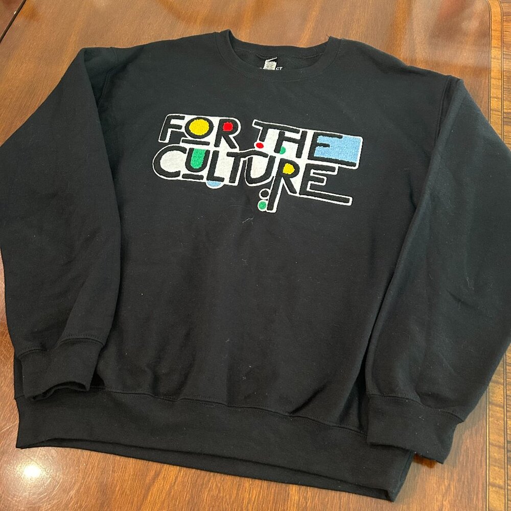 A Perfect Shirt - For the Culture Black Crewneck